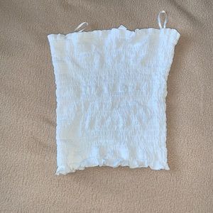 White Bandeau Crop Top /Brand: Love Tree